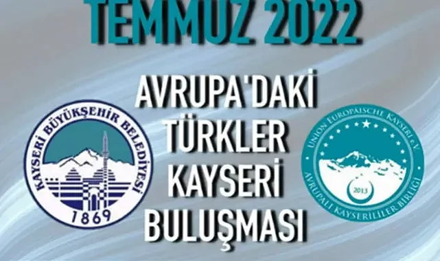 Avrupa'daki Türkler Kayseri'de buluşacak