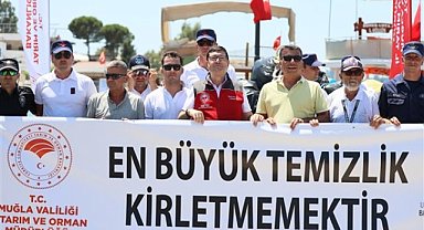 Daha temiz bir deniz için 7 ton atık toplandı