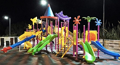 Eskiyen Lastikler Artık Parklarda Yumuşak Zemin