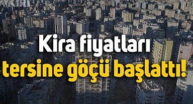 Turizm merkezleri ve büyükşehirlerden kira göçü başladı