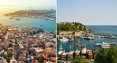 Ziyaretçi girişinde İstanbul Antalya’nın önünde