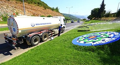 Büyükşehir, Muğla'da yeşil alan miktarını artırıyor 