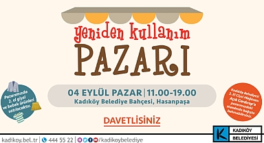 Kadıköy’de “Yeniden Kullanım Pazarı”na Rekor Başvuru