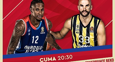 Anadolu Efes – Fenerbahçe Beko Derbisi S SportPlus’ta