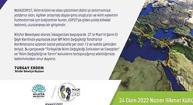 Cop27’ye Yürüyüş Türkiye Yerel Etkinliği Bursa'da 