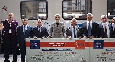 TÜRSAB Gastronomi Treni İlk Seferine Çıktı