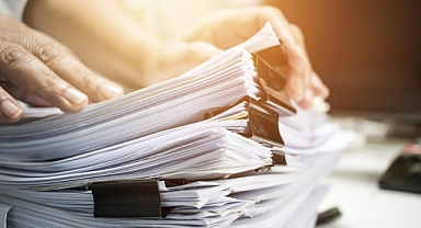 10 işletmenin 3'ünde kağıt tüketimi azaldı