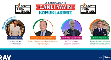 8. ÖRAV Eğitim Şenliği 26 Kasım’da başlıyor!