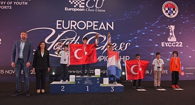 BAVER YILMAZ SATRANÇTA AVRUPA ŞAMPİYONU OLDU Türkiye Avrupa Yaş Grupları Satranç Şampiyonası’nda 3 Kupa,  9 Madalya Kazandı 