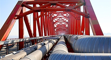 Çin-Orta Asya boru hattından bu yıl Çin'e 40 milyar metreküp doğal gaz sevk edildi