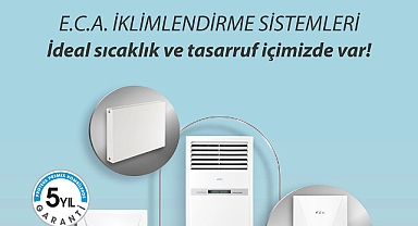 E.C.A.’dan çevre dostu iklimlendirme çözümleri