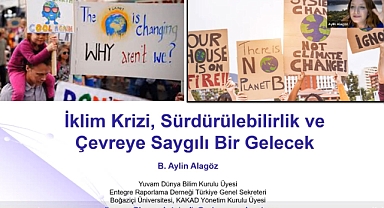 “İklim Kriziyle Mücadele için Tüketici Değil, Türetici Olmalıyız”