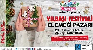 Potlaç Kadın Kooperatifi’nin Yılbaşı Festivali Kadıköy Feneryolu’ndaki Atıksız Yaşam Pazarı’nda başladı