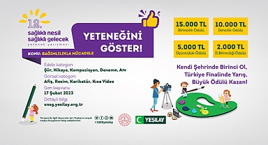 SAĞLIKLI NESİL SAĞLIKLI GELECEK YETENEK YARIŞMASI’NIN 12’NCİSİ GERÇEKLEŞTİRİLİYOR 