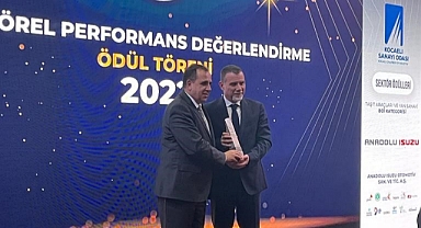 Anadolu Isuzu’ya Kocaeli Sanayi Odası’ndan ‘Sektörel Performans’ Ödülü 