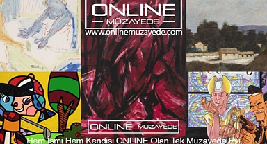 Aradığınız sanat dolu yeni yıl hediyesi,51. ONLINE Sanat Müzayedesi’nde