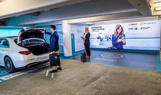 Dünyada bir ilk: Bosch ve Mercedes-Benz'in sürücüsüz park sisteminin ticari kullanımı onaylandı