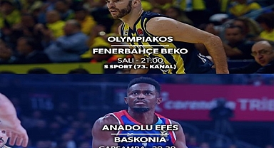 EuroLeague’de çift maç haftası Tivibu’da