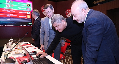 İlk Defa Süper Lig Kulüp Başkanlarının Huzurunda Dijital Hakem Ataması Yapıldı