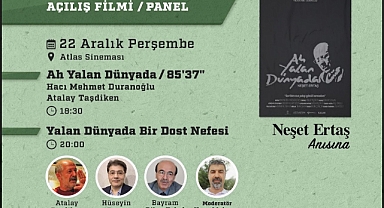 Kızılay Dostluk Kısa Film Festivali ‘Neşet Ertaş’ ile açılıyor