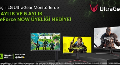 LG’den Monitör Alanlara GeForce NOW, GAME+ Premium Üyeliği Hediye 