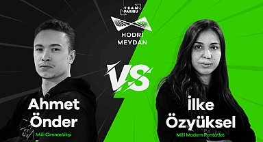 Team Paribu sporcuları birbirlerine kendi branşlarında “Hodri Meydan” diyor