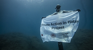 UNDP’nin sudaki kirlilikle mücadelesine ünlü Türk dalgıç da katıldı