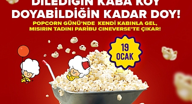 19 Ocak Popcorn Günü’nde Mısırlar Bedava