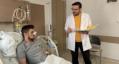 Ağrı kesici midesini deldi