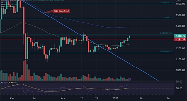 Bitcoin bir ayın en yüksek seviyesinde
