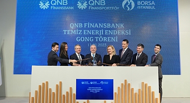 Borsa İstanbul’da Gong QNB Finansbank Temiz Enerji Endeksi için çaldı