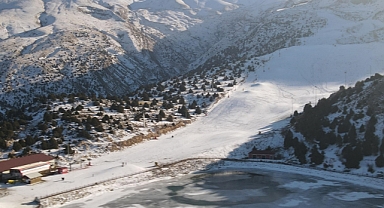 Ergan Dağı Kayak Merkezi kuraklık nedeniyle sezonu açamadı