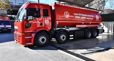 ESHOT’un mazot tankerleri artık yangın söndürmede kullanılacak