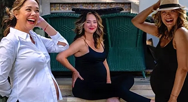 Güzel oyuncu Amerika’da anne oldu