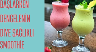 Haftaya dengeli başlamanız için mükemmel bir smoothie tarifi