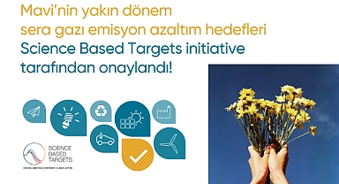 Mavi’nin emisyon azaltım hedefleri Science Based Targets initiative tarafından onaylandı