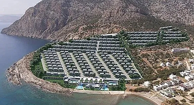 Silifke'deki Tisan Koyu'nda bin villa yapılıyor