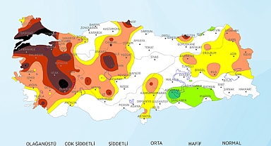 Yağışlar yüzde 40,6 azaldı, Marmara ve İç Ege'de kuraklık kritik seviyelere geldi