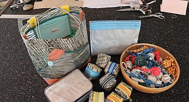 Yelkenden ileri dönüşümle çantalar