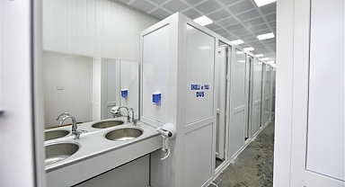 ABB, Kahramanmaraş’a tırlardan dönüştürülen sabit duş alanları kurdu