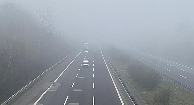 Anadolu Otoyolu'nda Sis Etkili Oluyor