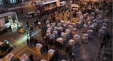 Ankara Büyükşehir’in ekipleri deprem bölgesinde yaraları sarmaya devam ediyor