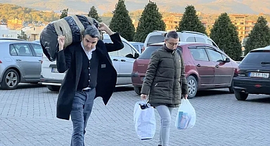 Antalya'ya getirilen depremzedeler otellere yerleştirildi