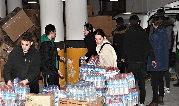 Bornova'da canlı bağlantı ile ihtiyaç tespiti