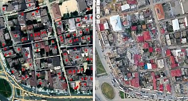 Çevre, Şehircilik ve İklim Değişikliği Bakanlığı, Uydu ve İHA'larla Hasar Tespiti Yapıyor