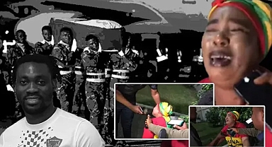 Christian Atsu'nun cenazesi ülkesi Gana’da resmi törenle karşılandı! Havaalanında gözyaşları sel oldu