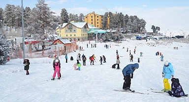 Cıbıltepe'de kayak sezonu başladı 