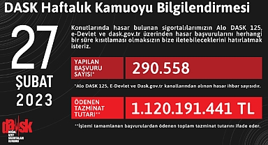 DASK'dan Açıklama
