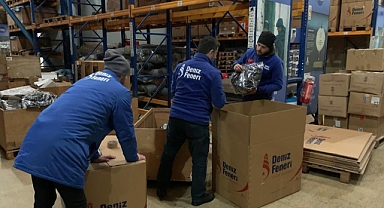 DENİZ FENERİ EKİPLERİ ACİL DURUM BÖLGELERİNDE!