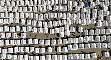 Deprem bölgesinde 70 bin 818 AFAD aile yaşam çadırının kurulumu tamamlandı